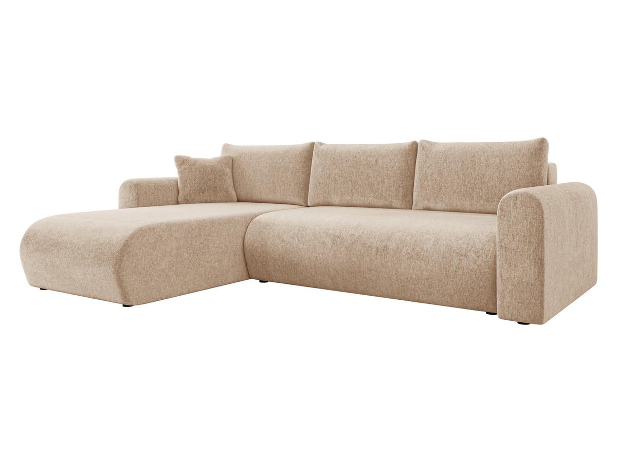 Mirjan24 Ecksofa Eliwo L-Form, Schlafsofa mit Bettkasten, Wohnlandschaft mit Schlaffunktion, modernes Polstersofa, universelle Ottomane