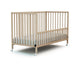 Webaby - Babybett Beistellbett Holz 60x120 cm Buche Natur LIO | Kinderbett Co-Sleeping Babybett | Von Geburt an | Höhenverstellbar | Lattenrost