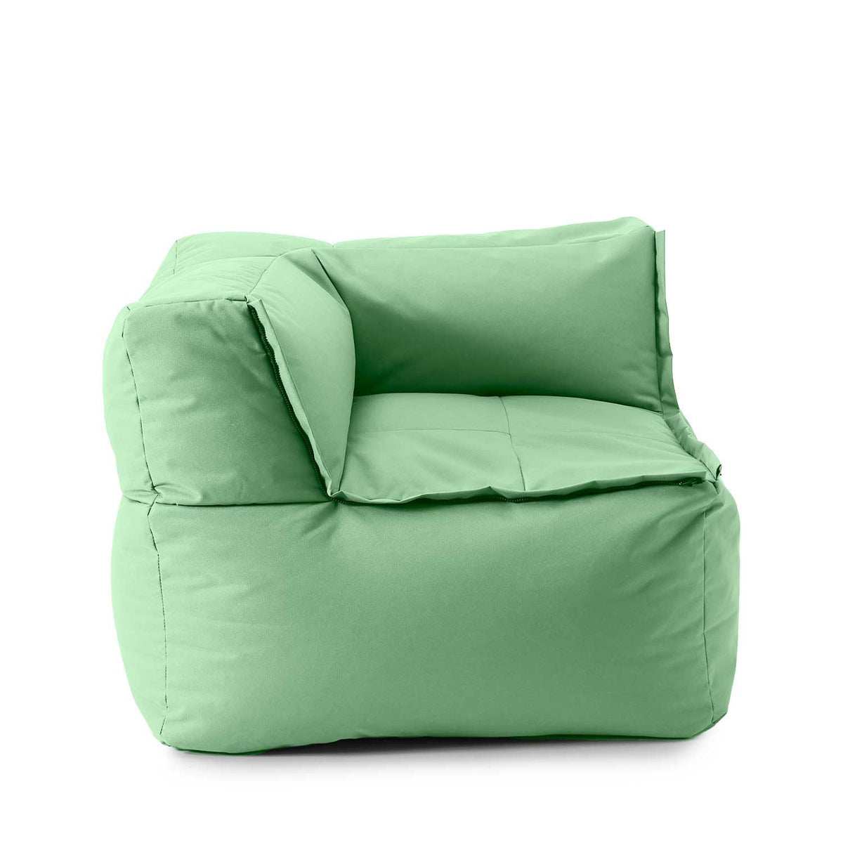 Lumaland Modulares Cord Sitzsack Sofa Set – Bean Bag Module mit EPS-Füllung, Weich, Indoor, Modern