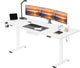 SANODESK höhenverstellbarer Schreibtisch – XXL Stehschreibtisch elektrisch, ergonomisch, stabil
