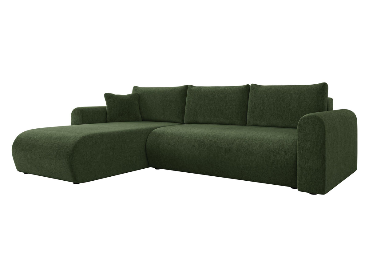 Mirjan24 Ecksofa Eliwo L-Form, Schlafsofa mit Bettkasten, Wohnlandschaft mit Schlaffunktion, modernes Polstersofa, universelle Ottomane