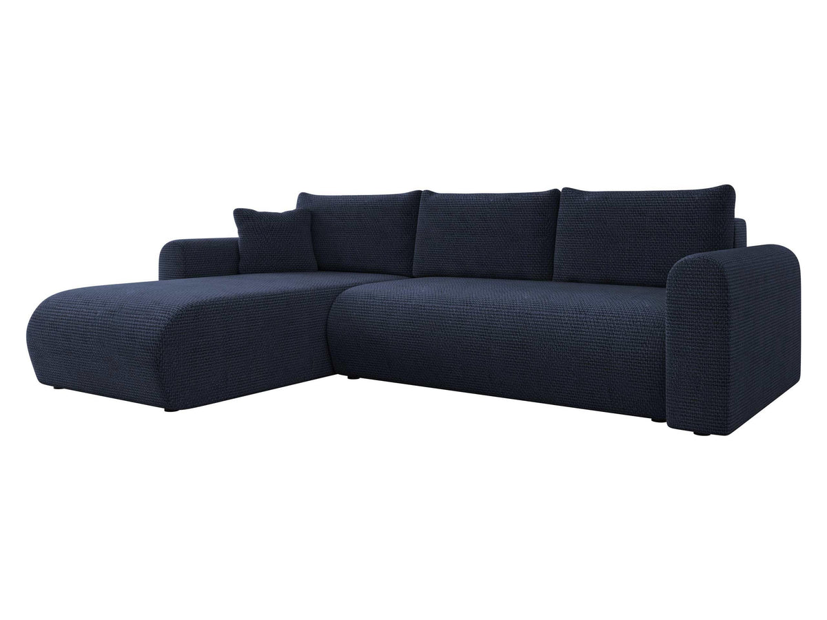 Mirjan24 Ecksofa Eliwo L-Form, Schlafsofa mit Bettkasten, Wohnlandschaft mit Schlaffunktion, modernes Polstersofa, universelle Ottomane