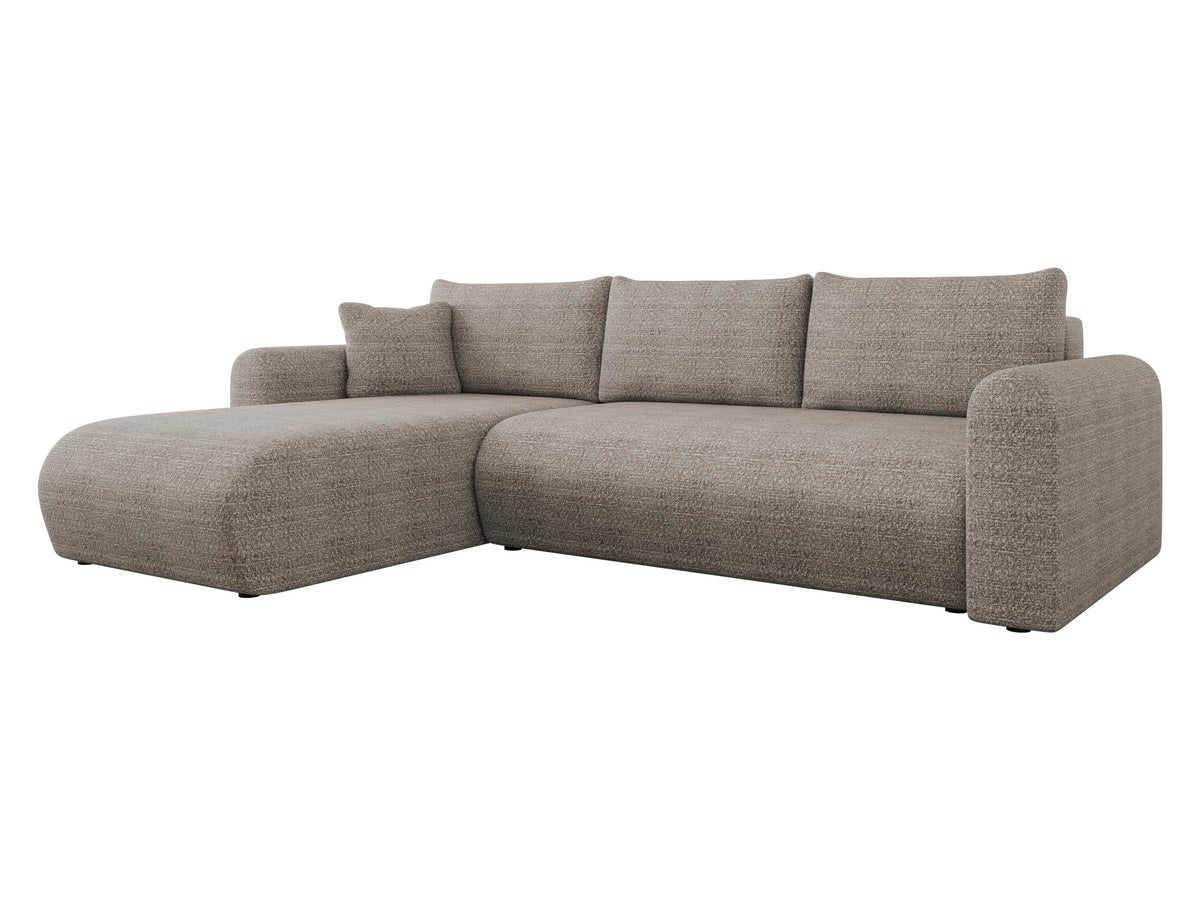 Mirjan24 Ecksofa Eliwo L-Form, Schlafsofa mit Bettkasten, Wohnlandschaft mit Schlaffunktion, modernes Polstersofa, universelle Ottomane