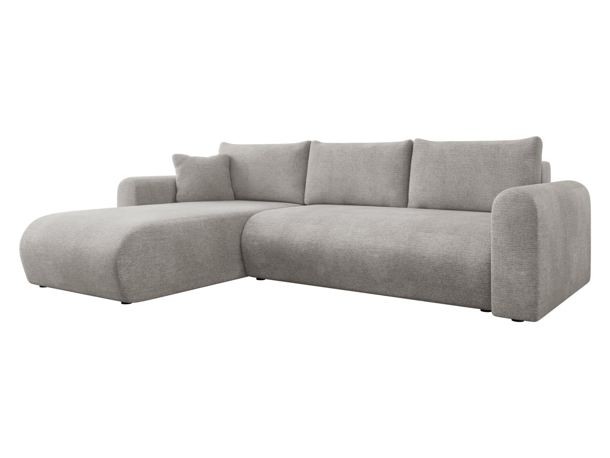 Mirjan24 Ecksofa Eliwo L-Form, Schlafsofa mit Bettkasten, Wohnlandschaft mit Schlaffunktion, modernes Polstersofa, universelle Ottomane